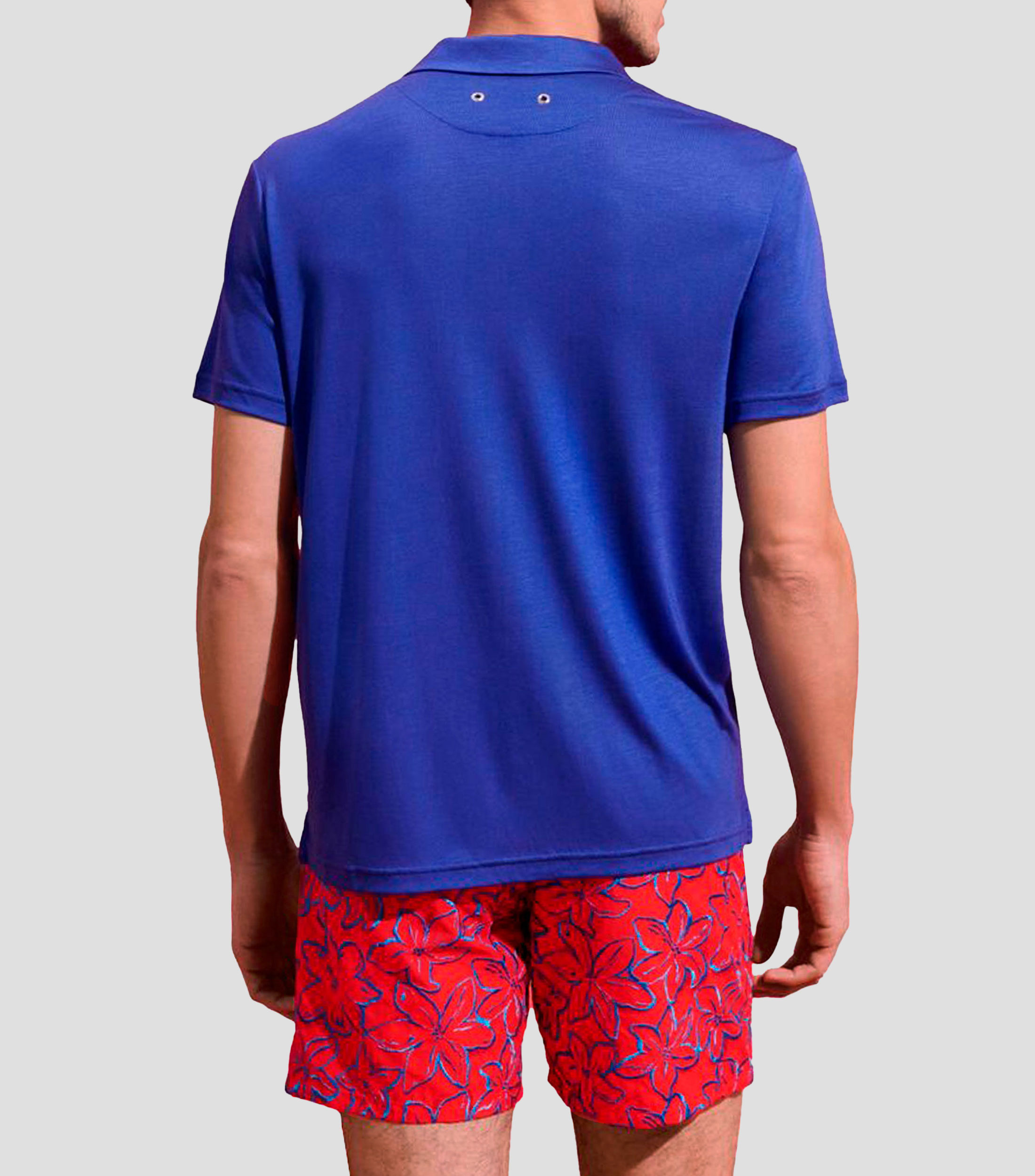 Playera Tipo Polo Manga Corta Hombre